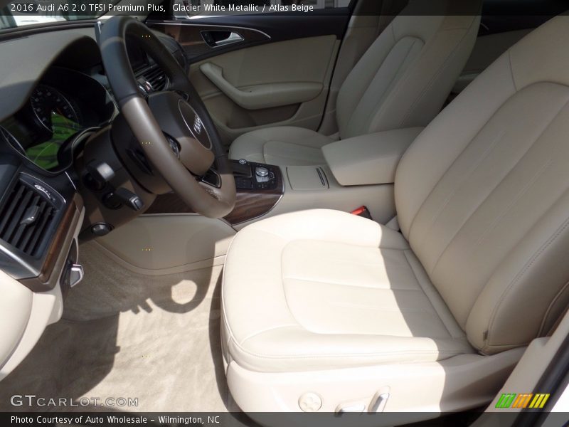 Glacier White Metallic / Atlas Beige 2016 Audi A6 2.0 TFSI Premium Plus