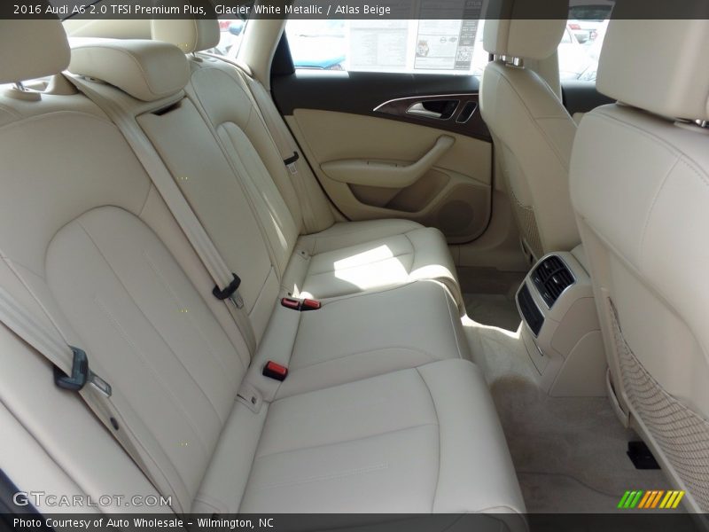 Glacier White Metallic / Atlas Beige 2016 Audi A6 2.0 TFSI Premium Plus