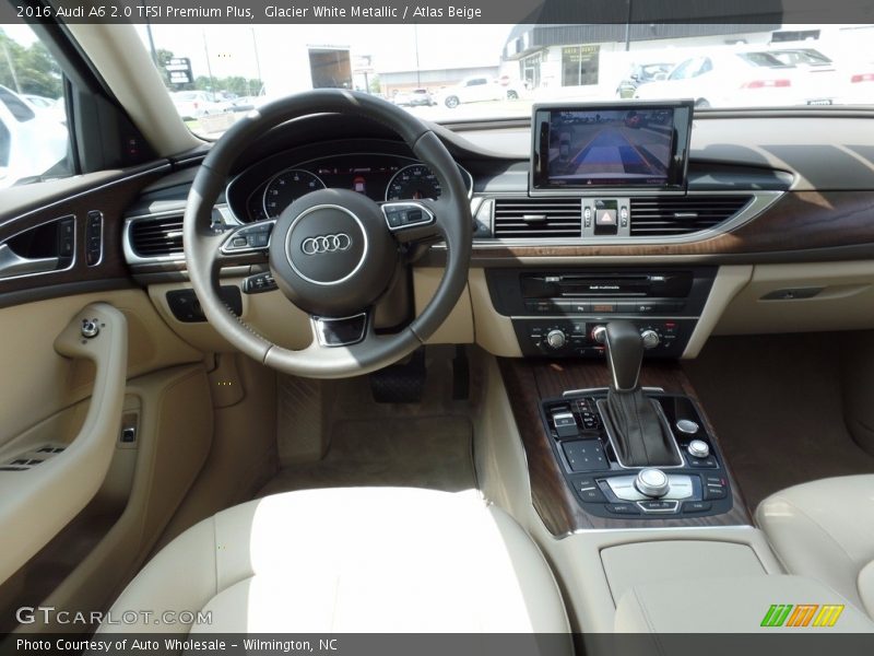 Glacier White Metallic / Atlas Beige 2016 Audi A6 2.0 TFSI Premium Plus