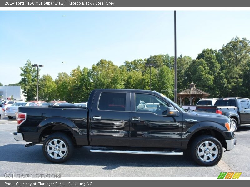 Tuxedo Black / Steel Grey 2014 Ford F150 XLT SuperCrew