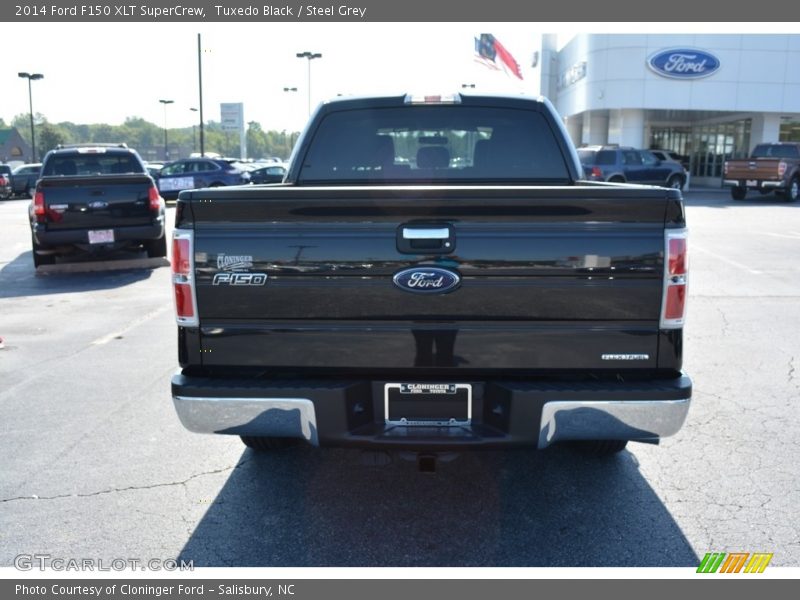 Tuxedo Black / Steel Grey 2014 Ford F150 XLT SuperCrew