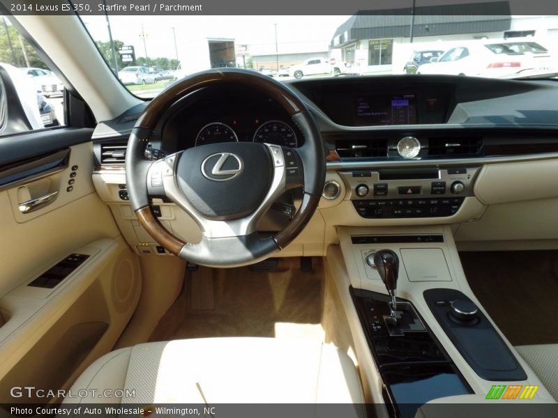 Starfire Pearl / Parchment 2014 Lexus ES 350