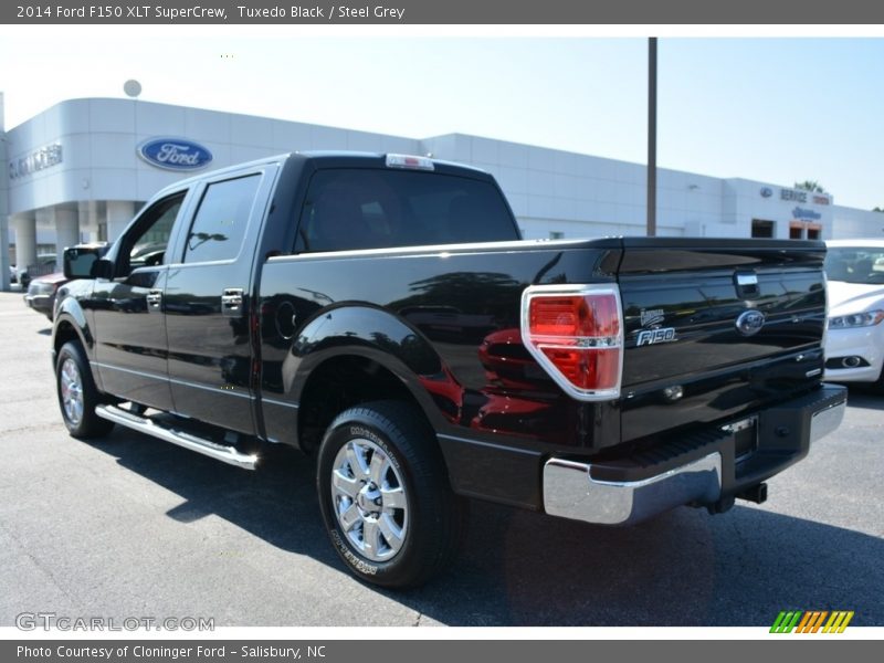 Tuxedo Black / Steel Grey 2014 Ford F150 XLT SuperCrew