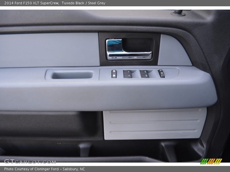 Tuxedo Black / Steel Grey 2014 Ford F150 XLT SuperCrew