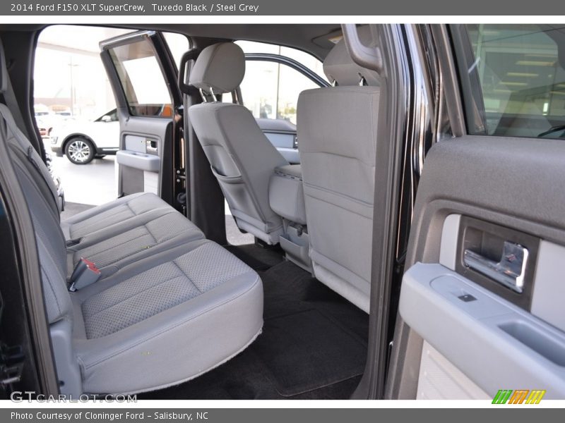 Tuxedo Black / Steel Grey 2014 Ford F150 XLT SuperCrew