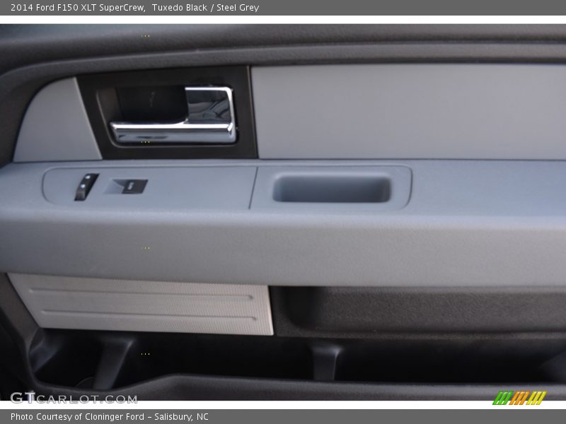 Tuxedo Black / Steel Grey 2014 Ford F150 XLT SuperCrew