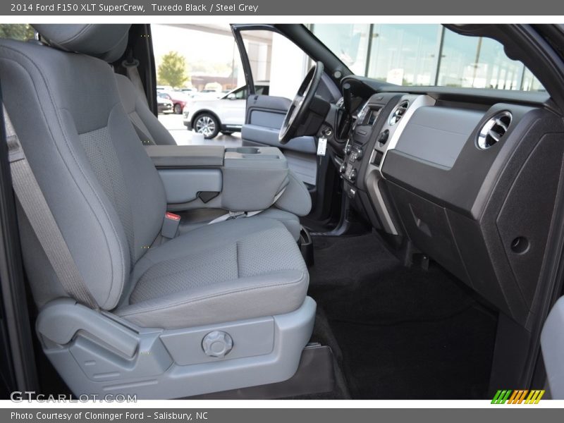 Tuxedo Black / Steel Grey 2014 Ford F150 XLT SuperCrew