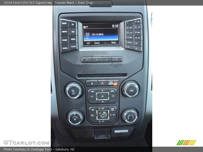 Tuxedo Black / Steel Grey 2014 Ford F150 XLT SuperCrew