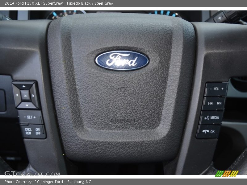 Tuxedo Black / Steel Grey 2014 Ford F150 XLT SuperCrew