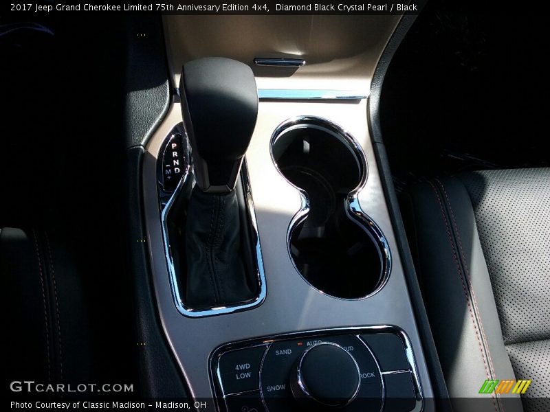 Diamond Black Crystal Pearl / Black 2017 Jeep Grand Cherokee Limited 75th Annivesary Edition 4x4
