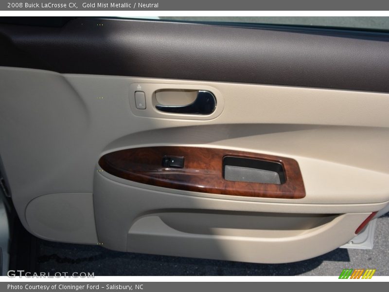 Gold Mist Metallic / Neutral 2008 Buick LaCrosse CX