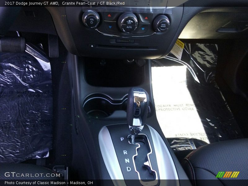 Granite Pearl-Coat / GT Black/Red 2017 Dodge Journey GT AWD