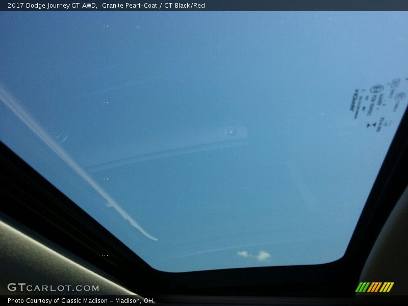 Granite Pearl-Coat / GT Black/Red 2017 Dodge Journey GT AWD