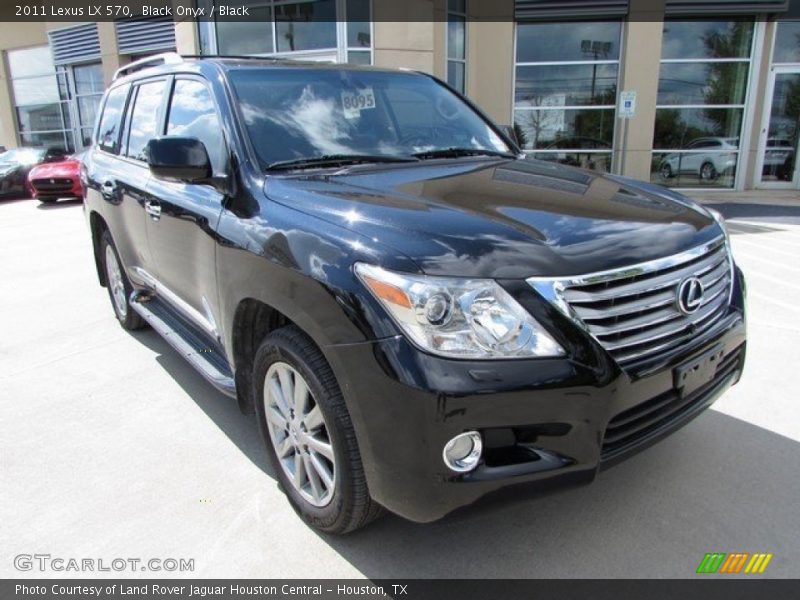 Black Onyx / Black 2011 Lexus LX 570