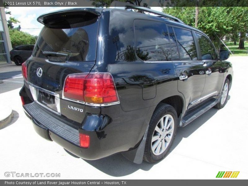 Black Onyx / Black 2011 Lexus LX 570
