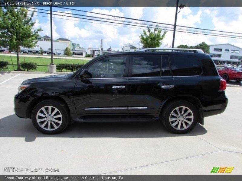 Black Onyx / Black 2011 Lexus LX 570