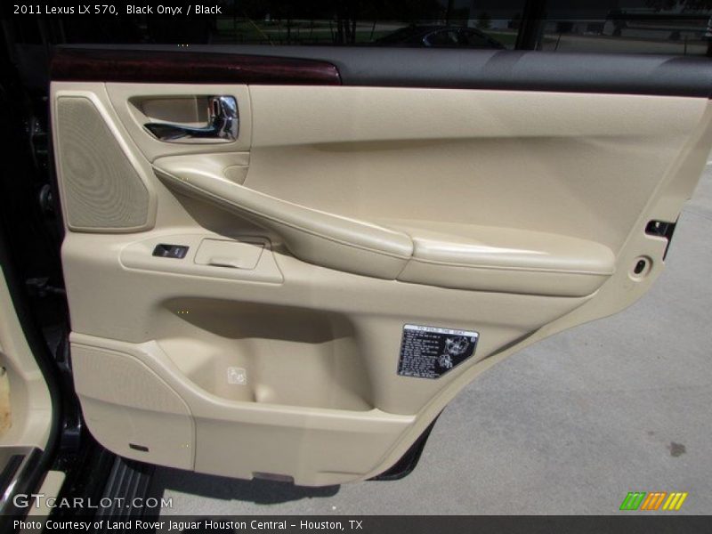 Black Onyx / Black 2011 Lexus LX 570