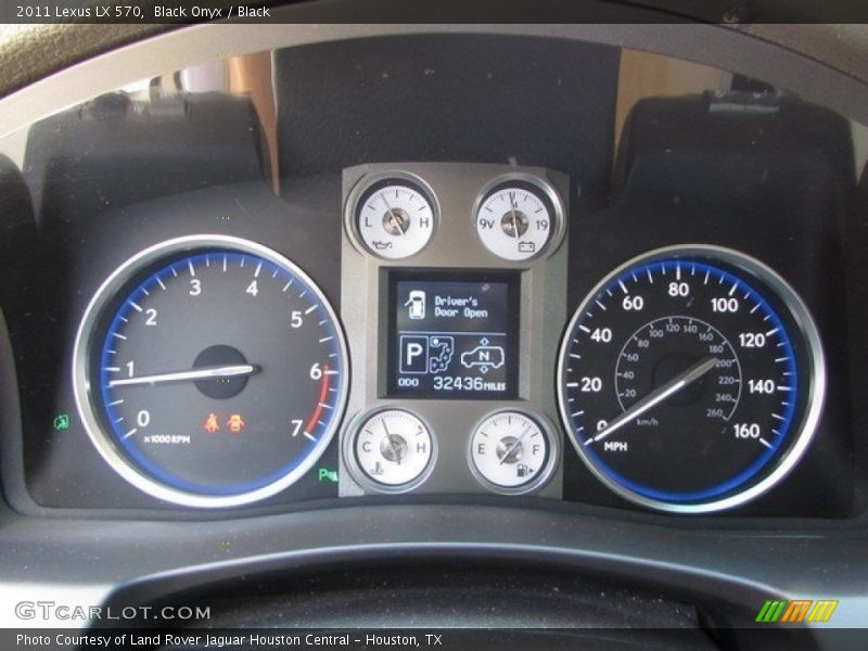 Black Onyx / Black 2011 Lexus LX 570