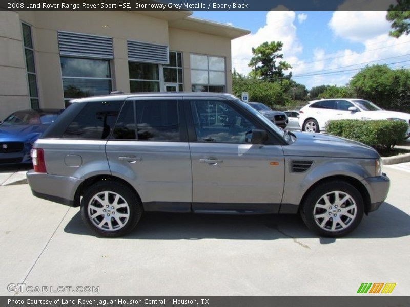 Stornoway Grey Metallic / Ebony Black 2008 Land Rover Range Rover Sport HSE