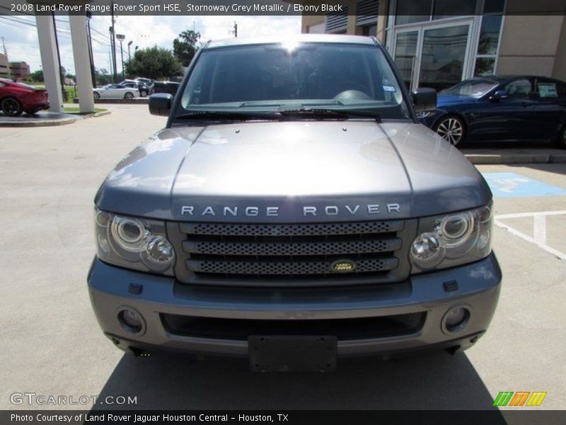 Stornoway Grey Metallic / Ebony Black 2008 Land Rover Range Rover Sport HSE