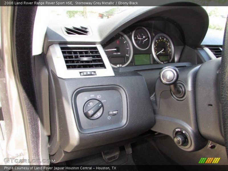 Stornoway Grey Metallic / Ebony Black 2008 Land Rover Range Rover Sport HSE