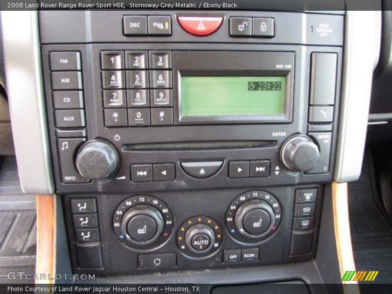 Stornoway Grey Metallic / Ebony Black 2008 Land Rover Range Rover Sport HSE