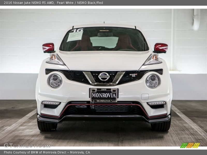 Pearl White / NISMO Black/Red 2016 Nissan Juke NISMO RS AWD