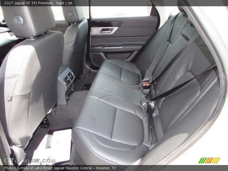 Rear Seat of 2017 XF 35t Premium