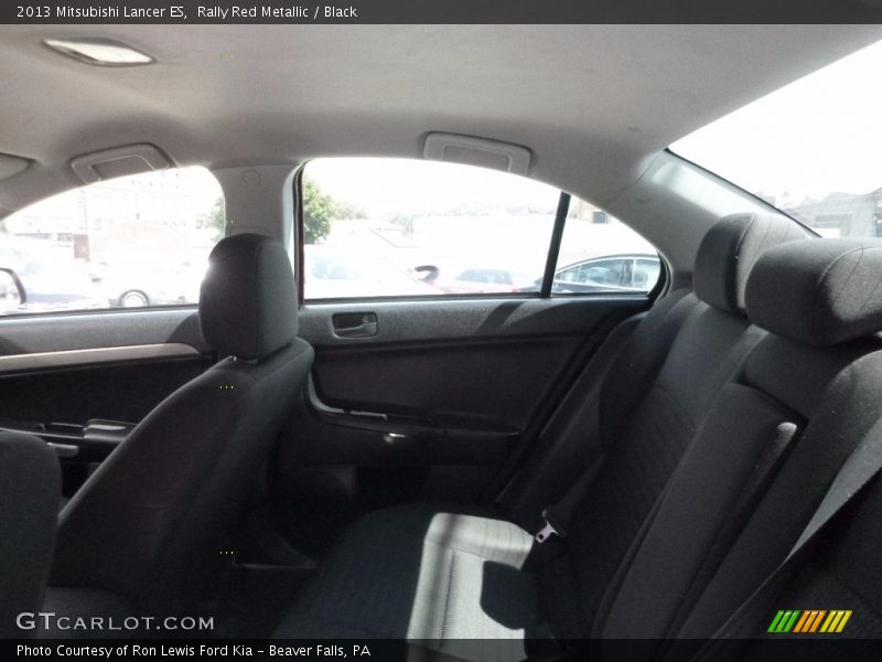 Rally Red Metallic / Black 2013 Mitsubishi Lancer ES