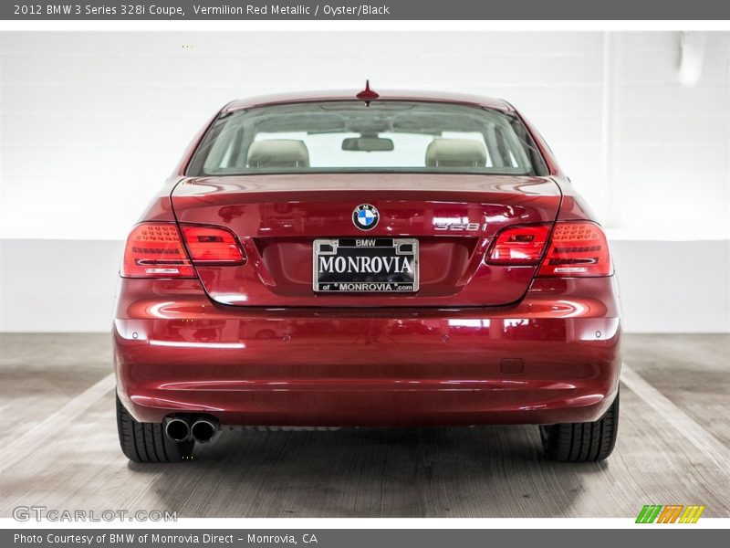 Vermilion Red Metallic / Oyster/Black 2012 BMW 3 Series 328i Coupe