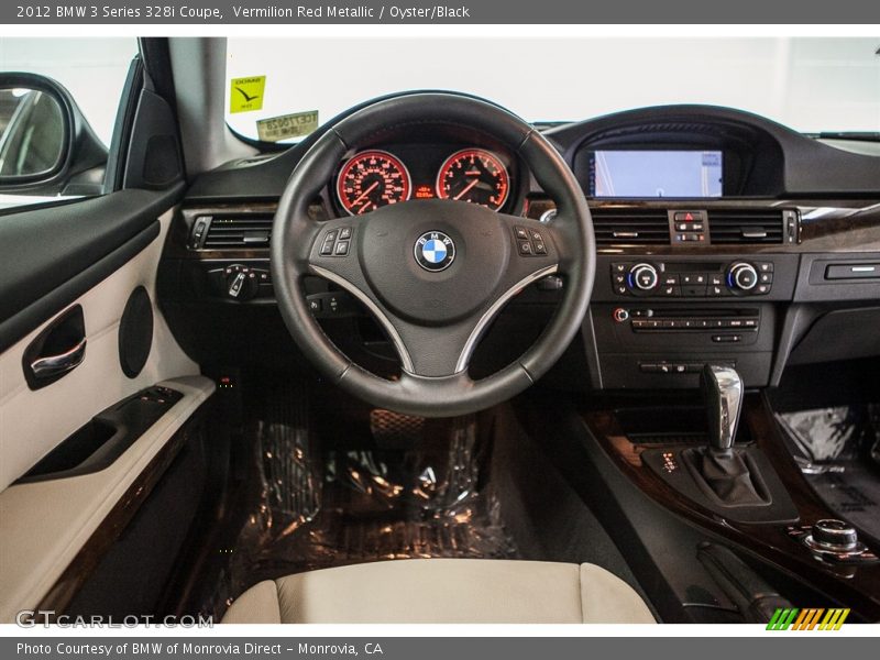 Vermilion Red Metallic / Oyster/Black 2012 BMW 3 Series 328i Coupe