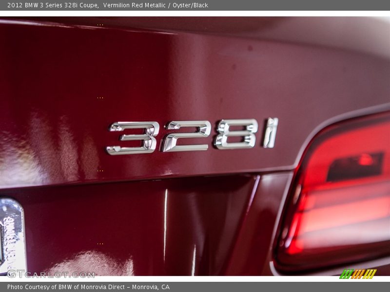 Vermilion Red Metallic / Oyster/Black 2012 BMW 3 Series 328i Coupe