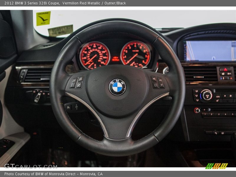 Vermilion Red Metallic / Oyster/Black 2012 BMW 3 Series 328i Coupe