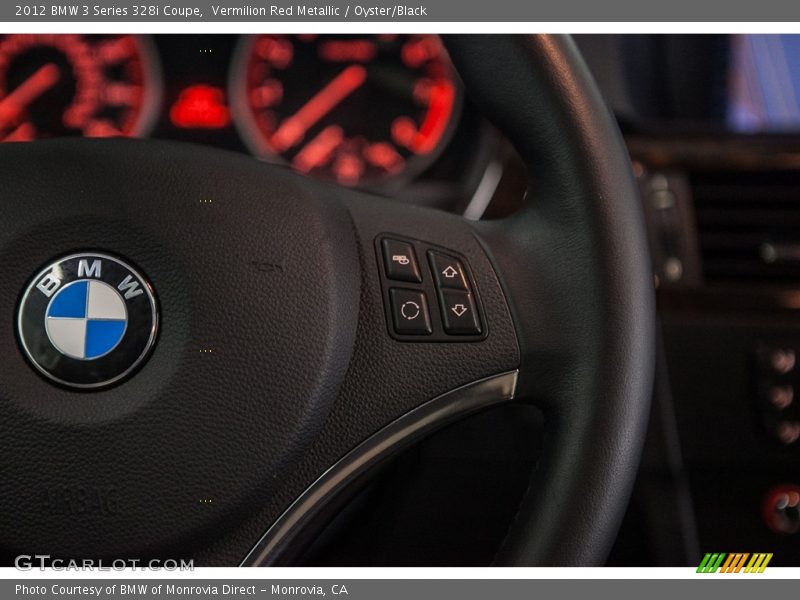 Vermilion Red Metallic / Oyster/Black 2012 BMW 3 Series 328i Coupe