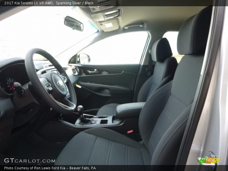  2017 Sorento LX V6 AWD Black Interior