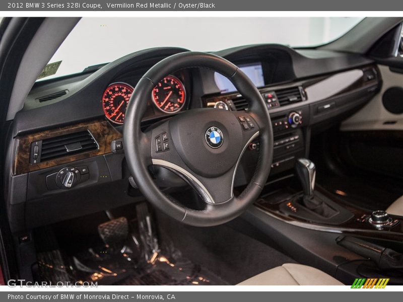 Vermilion Red Metallic / Oyster/Black 2012 BMW 3 Series 328i Coupe