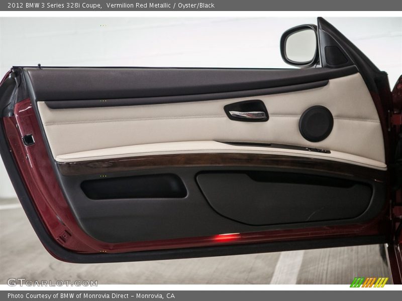 Vermilion Red Metallic / Oyster/Black 2012 BMW 3 Series 328i Coupe
