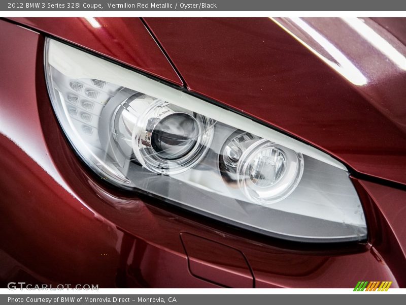 Vermilion Red Metallic / Oyster/Black 2012 BMW 3 Series 328i Coupe