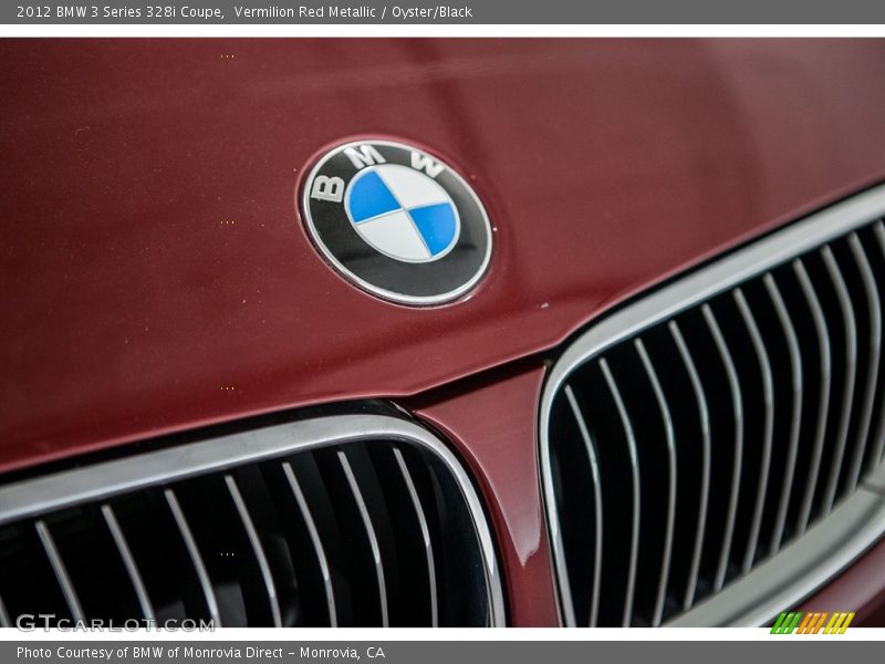 Vermilion Red Metallic / Oyster/Black 2012 BMW 3 Series 328i Coupe