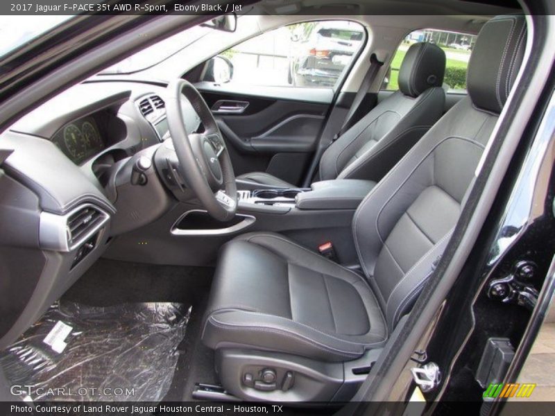 Ebony Black / Jet 2017 Jaguar F-PACE 35t AWD R-Sport
