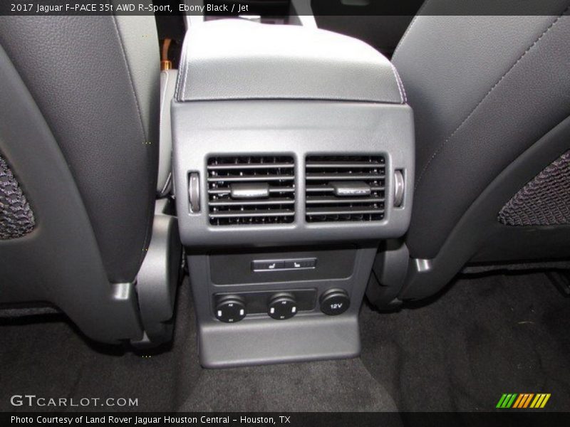 Ebony Black / Jet 2017 Jaguar F-PACE 35t AWD R-Sport