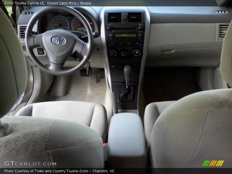 Desert Sand Mica / Bisque 2009 Toyota Corolla LE