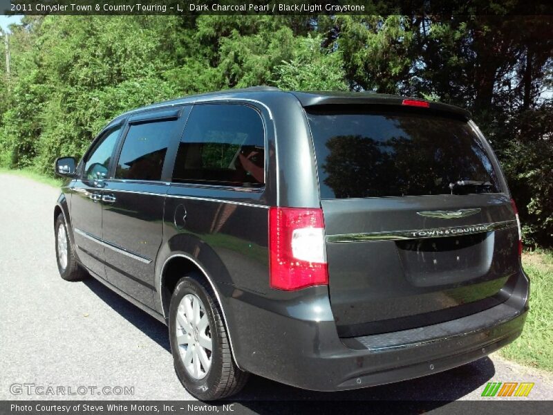 Dark Charcoal Pearl / Black/Light Graystone 2011 Chrysler Town & Country Touring - L