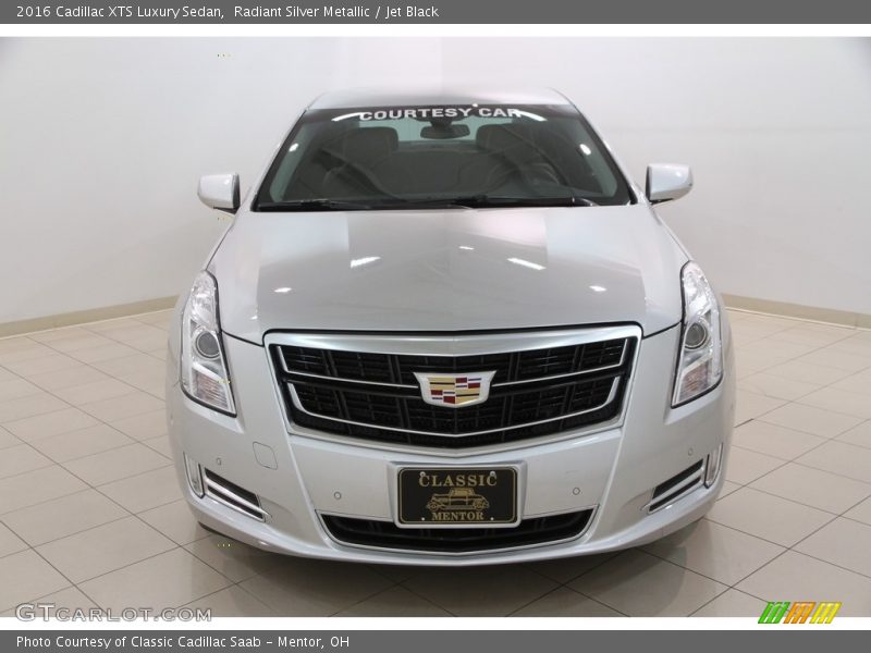 Radiant Silver Metallic / Jet Black 2016 Cadillac XTS Luxury Sedan