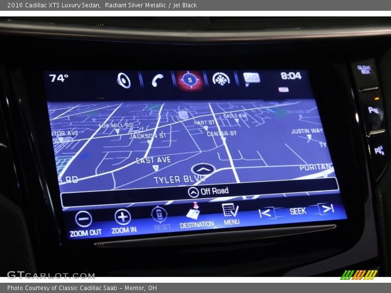 Radiant Silver Metallic / Jet Black 2016 Cadillac XTS Luxury Sedan