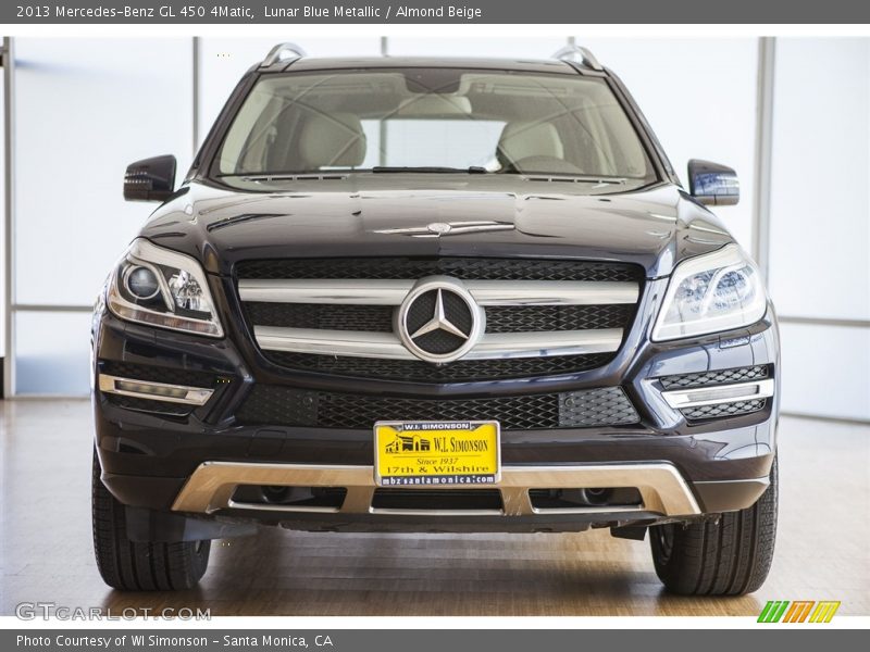 Lunar Blue Metallic / Almond Beige 2013 Mercedes-Benz GL 450 4Matic