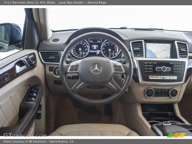 Lunar Blue Metallic / Almond Beige 2013 Mercedes-Benz GL 450 4Matic