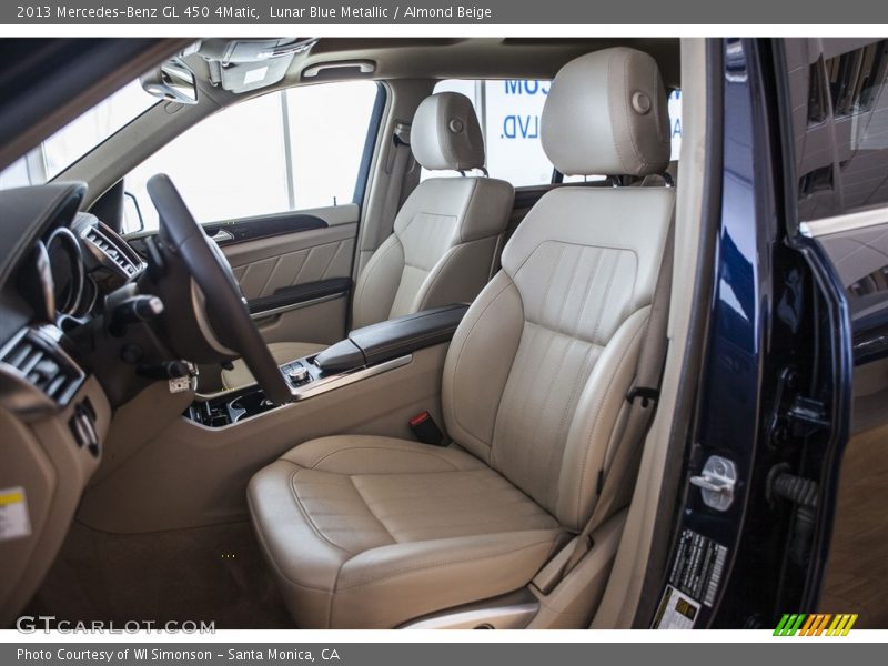 Lunar Blue Metallic / Almond Beige 2013 Mercedes-Benz GL 450 4Matic