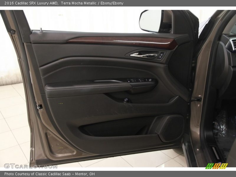 Terra Mocha Metallic / Ebony/Ebony 2016 Cadillac SRX Luxury AWD