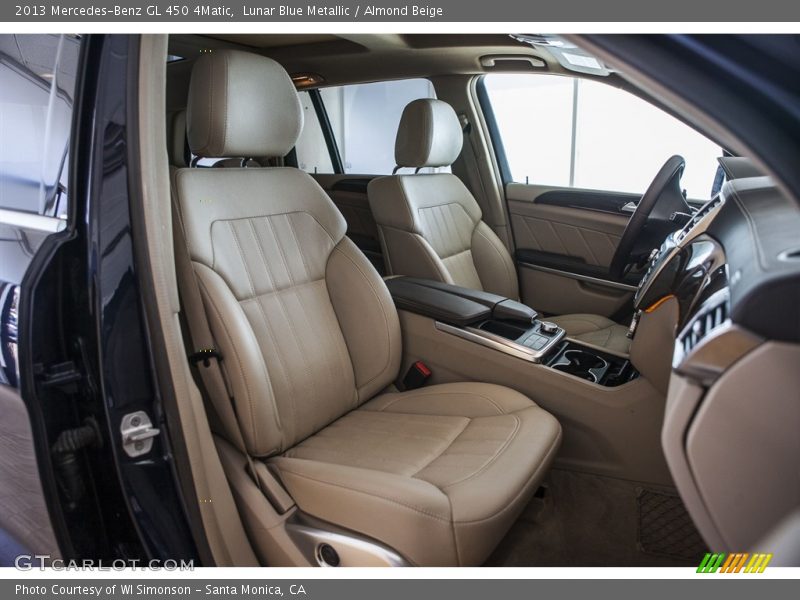 Lunar Blue Metallic / Almond Beige 2013 Mercedes-Benz GL 450 4Matic